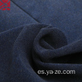 Tela de lana de terciopelo de corte clásico para el vestido